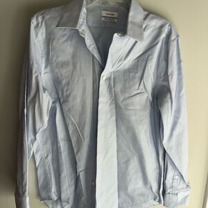 Slim Fit Calvin Klein Light Blue Dress Shirt